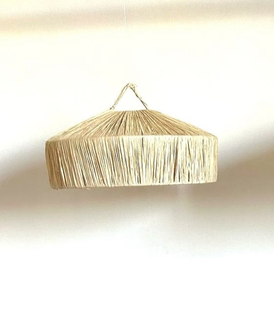 SUSPENSION MAROCAINE RAPHIA PARASOL 40 CM