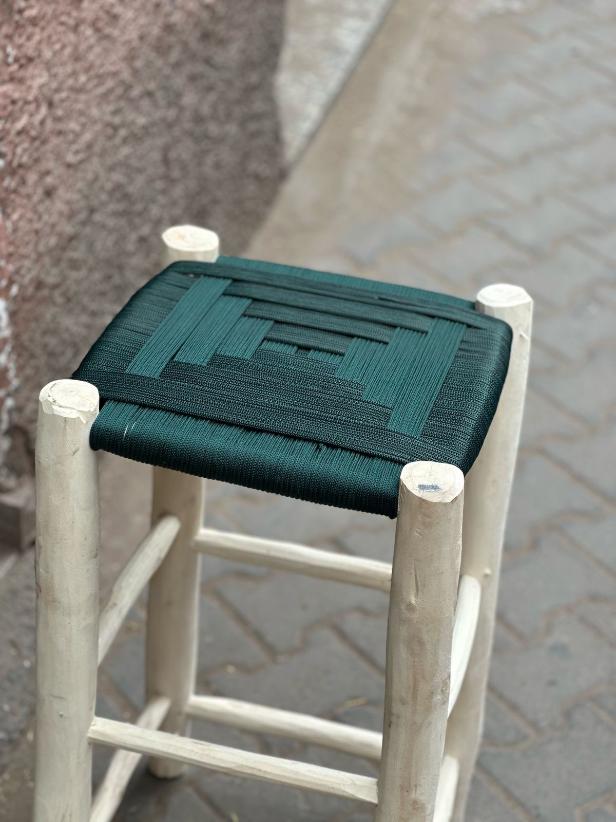 Tabouret de bar sur mesure - Doum / Fil / Corde – Image 2