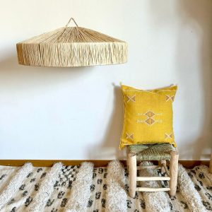 SUSPENSION EN RAPHIA PARASOL 60 CM MODÈLE SKOURA