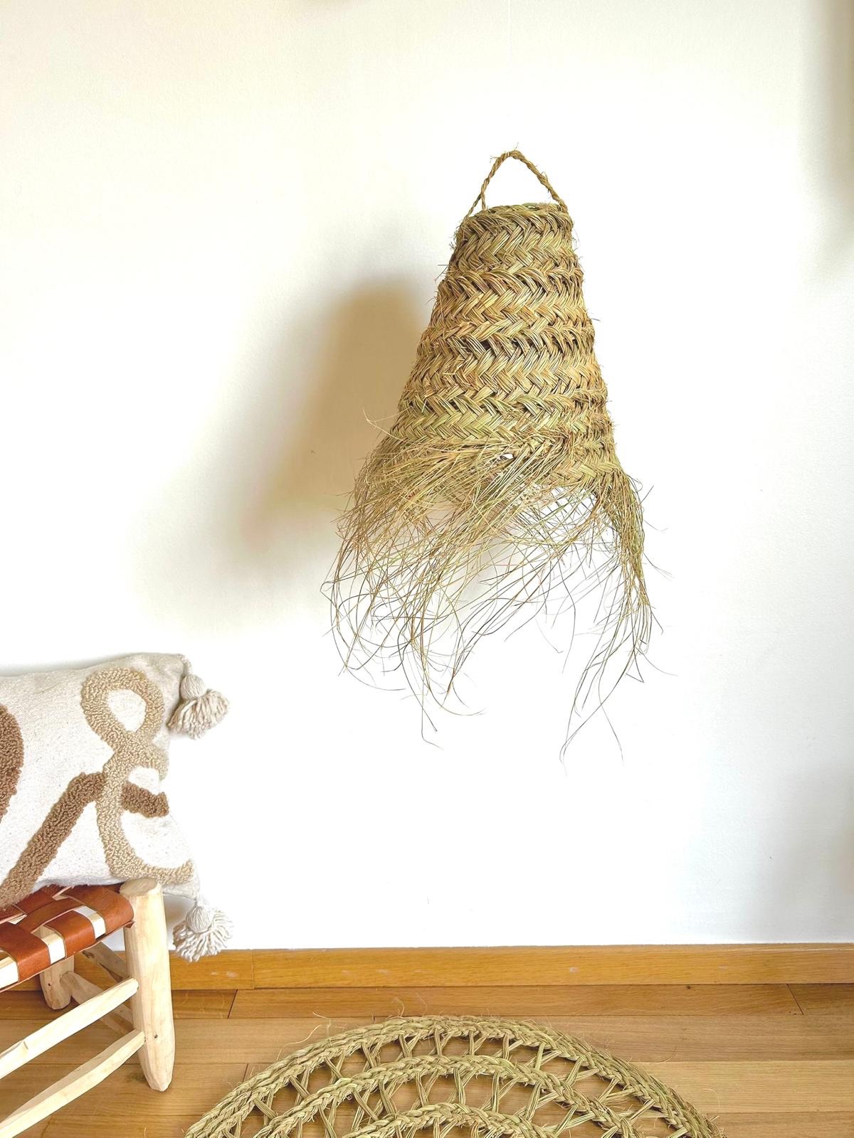 PETITE SUSPENSION EN DOUM CÔNE H35 MODÈLE SEFROU