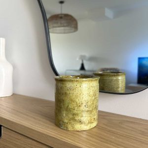 POTERIE TAMEGROUTE - BOUGIE ARTISANALE FLEUR D’ORANGER