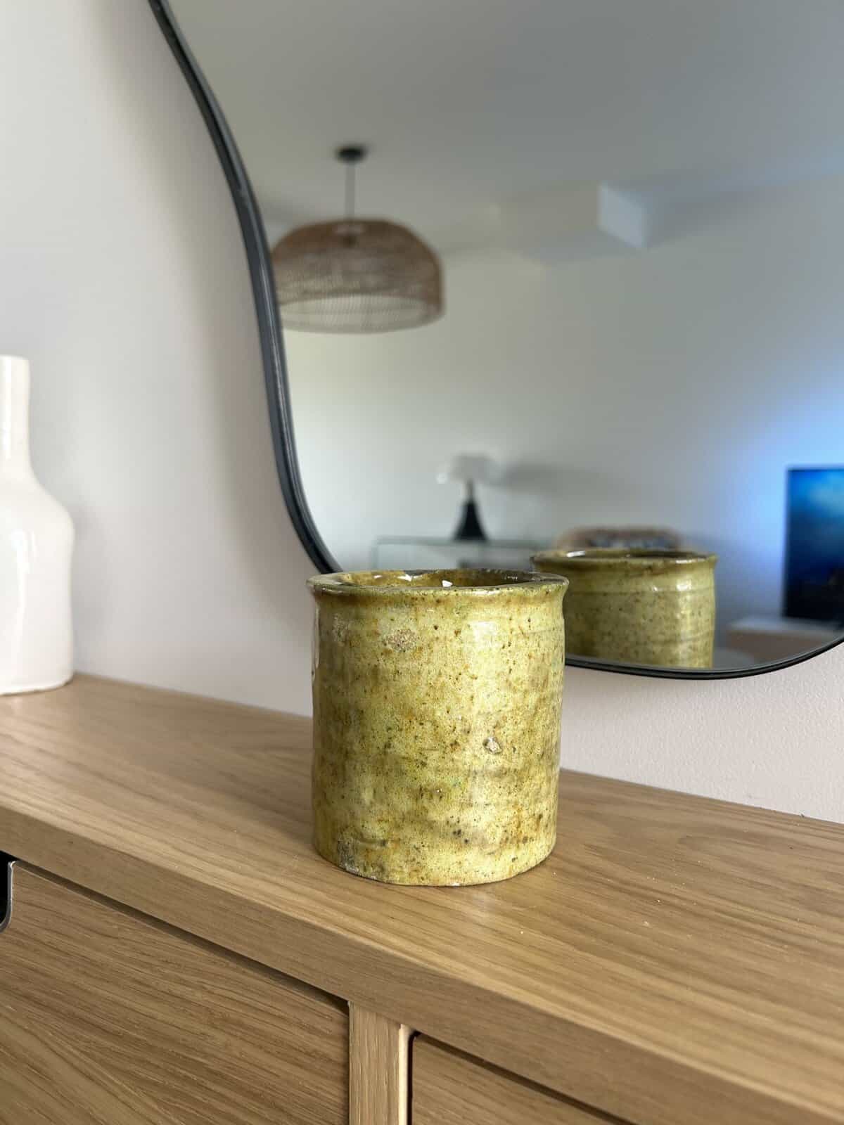 POTERIE TAMEGROUTE - BOUGIE ARTISANALE FLEUR D’ORANGER