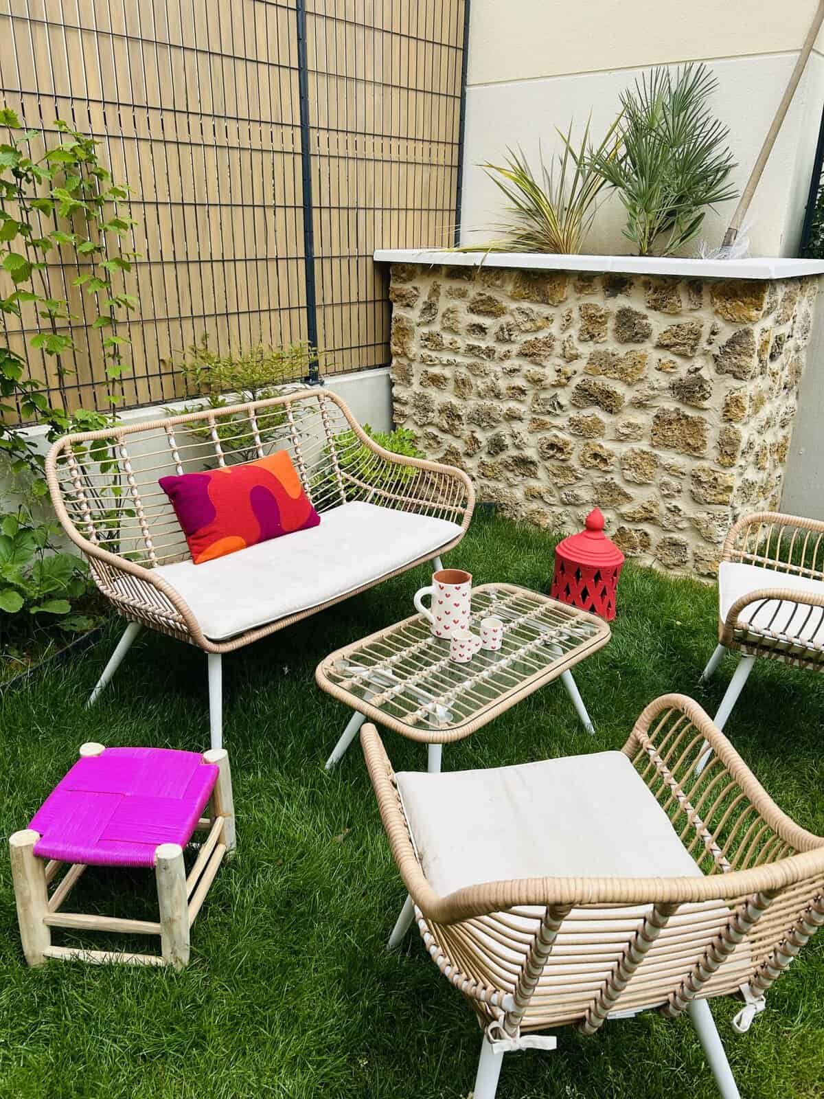 Lanterne en terre cuite rouge – Image 2