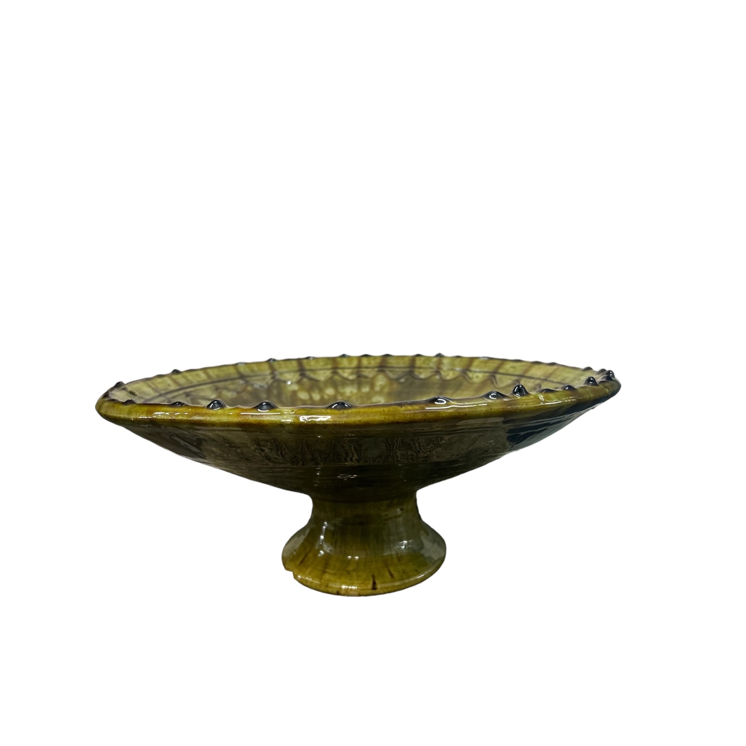 POTERIE TAMEGROUTE - COUPE SUR PIED MAROCAIN OCRE