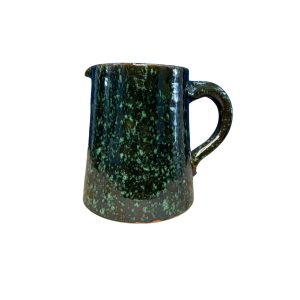 CRUCHE CARAFE PICHET VERT TACHETÉ
