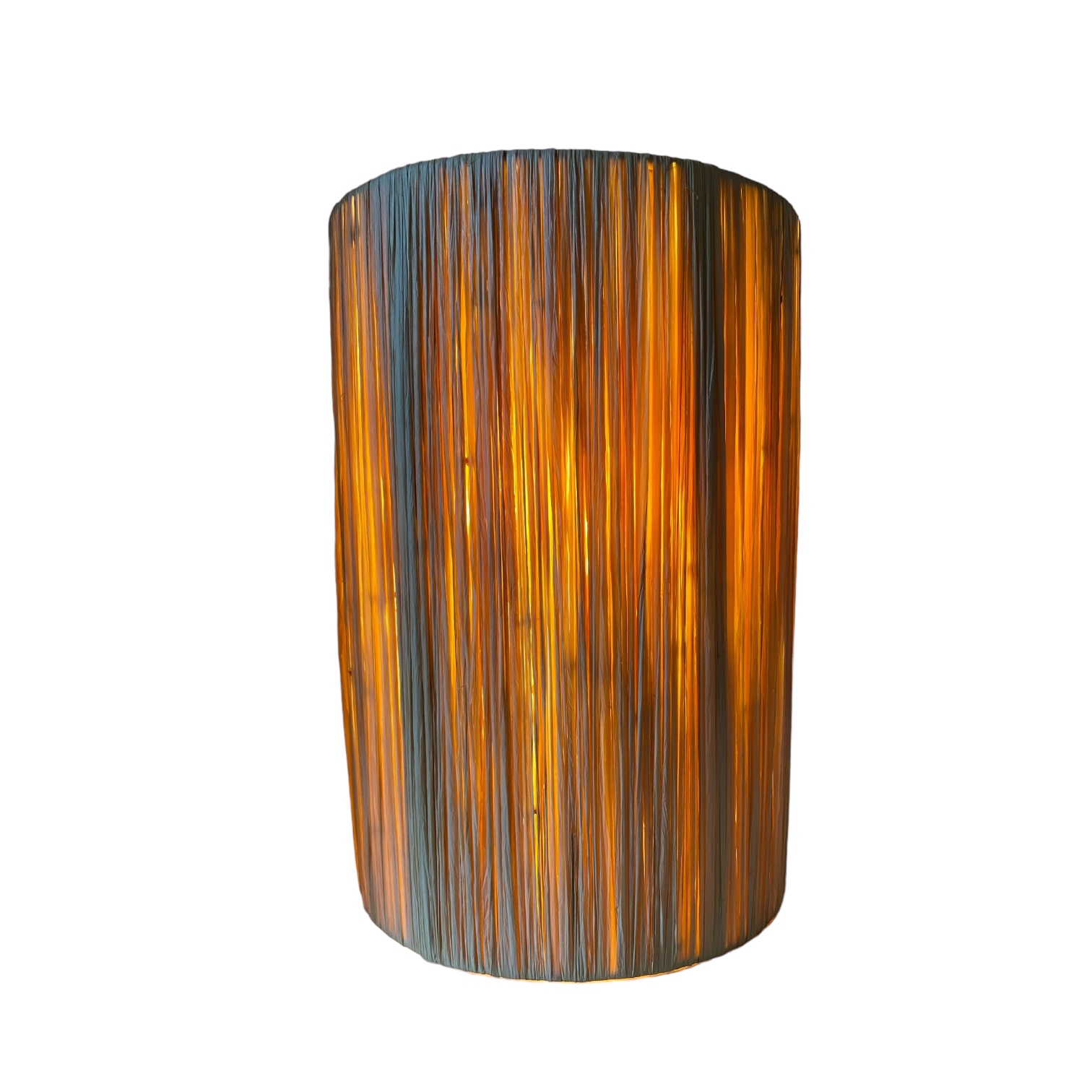 APPLIQUE LUMINAIRE MURALE EN RAPHIA 1 BASE TAILLE L 30CM MODÈLE TAOUNATE – Image 4