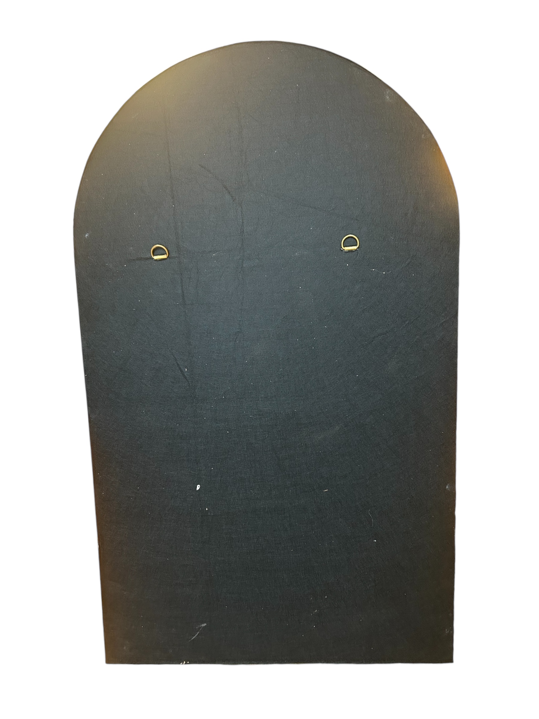 GRAND MIROIR EN FER FORGÉ 1M FORME ARCHE FAIT MAIN – Image 4