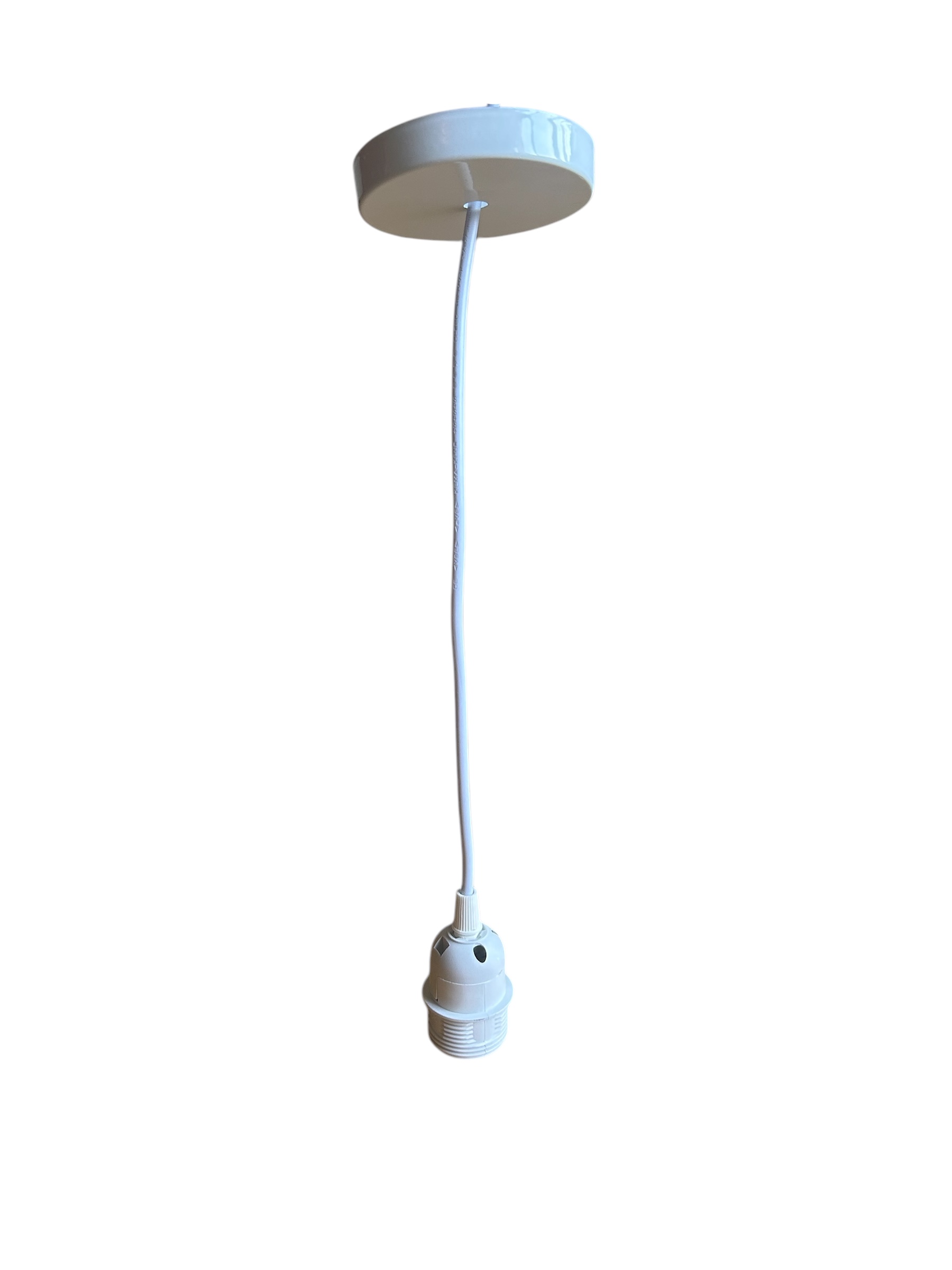 SYSTÈME ÉLECTRIQUE BLANC OU NOIR POUR LUMINAIRE SUSPENSION PLAFOND – Image 2