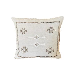 HOUSSE DE COUSSIN SABRA MAROCAIN 50x50 BEIGE