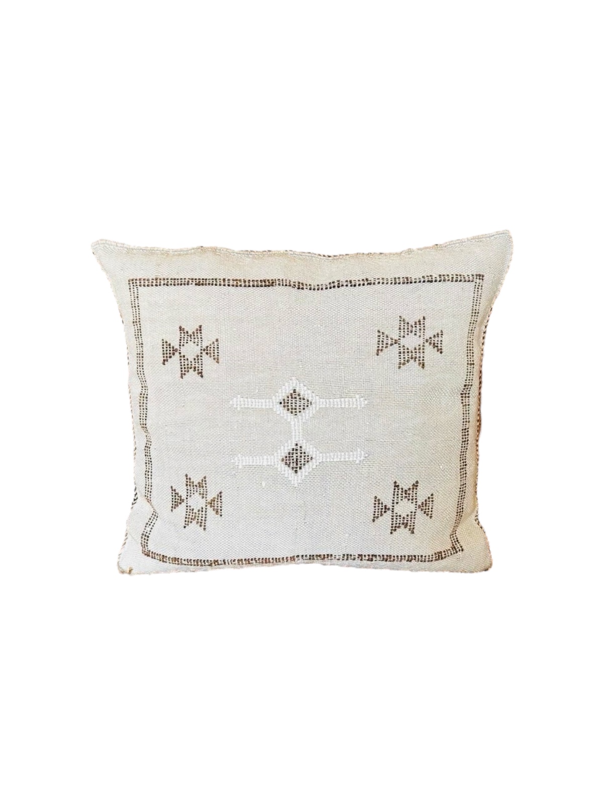 HOUSSE DE COUSSIN SABRA MAROCAIN 50x50 BEIGE
