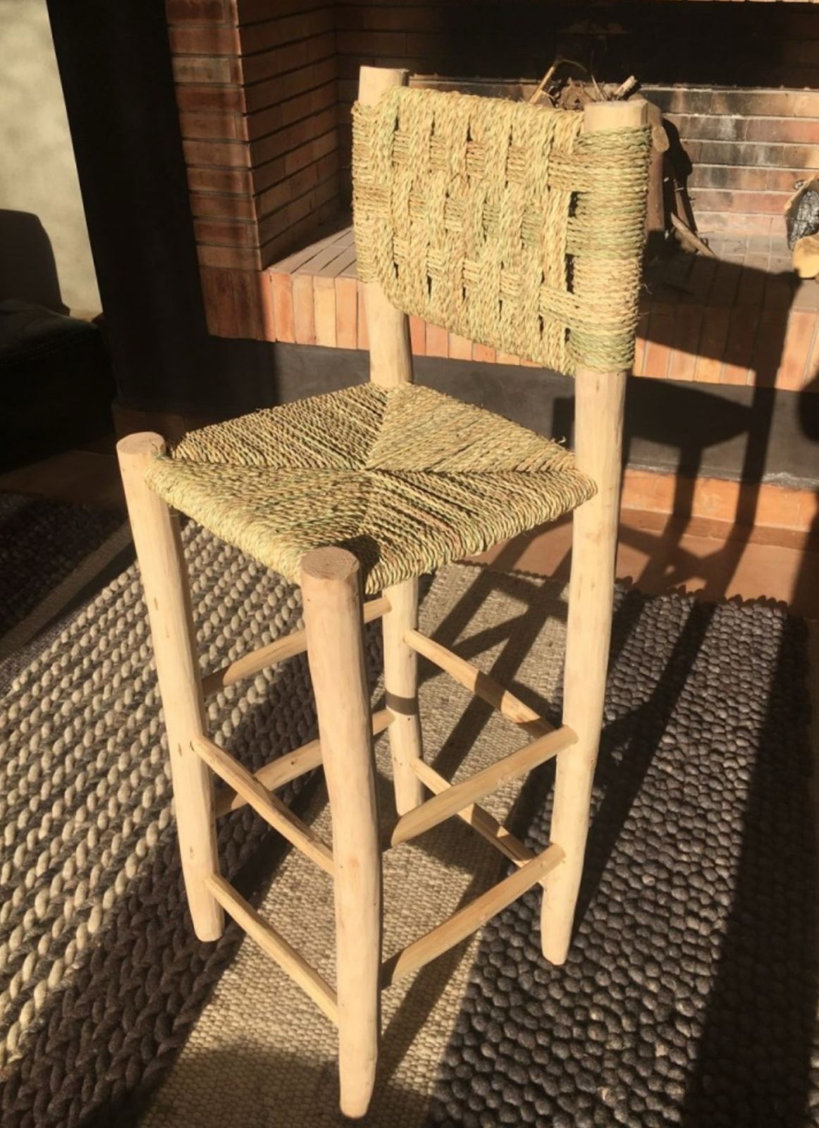 Tabouret de bar sur mesure - Doum / Fil / Corde – Image 5