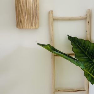 APPLIQUE LUMINAIRE MURALE EN RAPHIA 1 BASE TAILLE L 30CM MODÈLE TAOUNATE