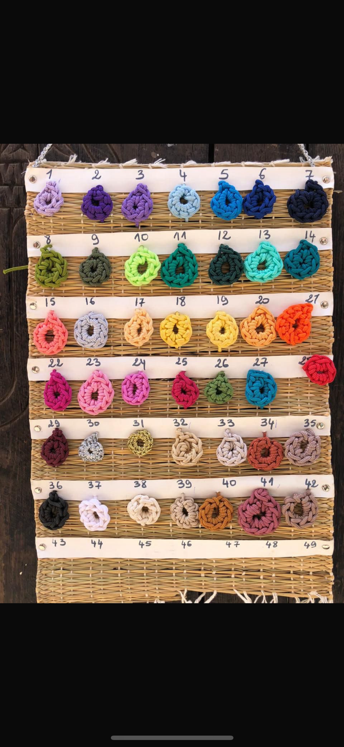 Tabouret de bar sur mesure - Doum / Fil / Corde – Image 9