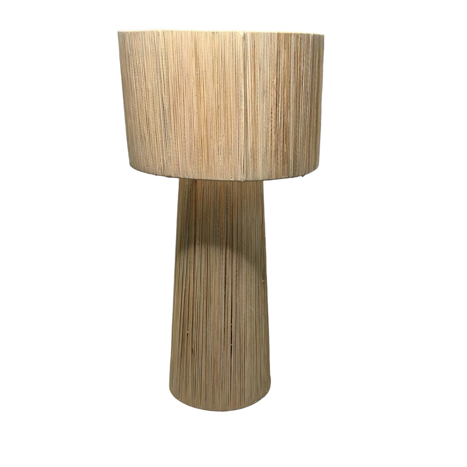 LAMPE RAPHIA À POSER MAROCAINE H70