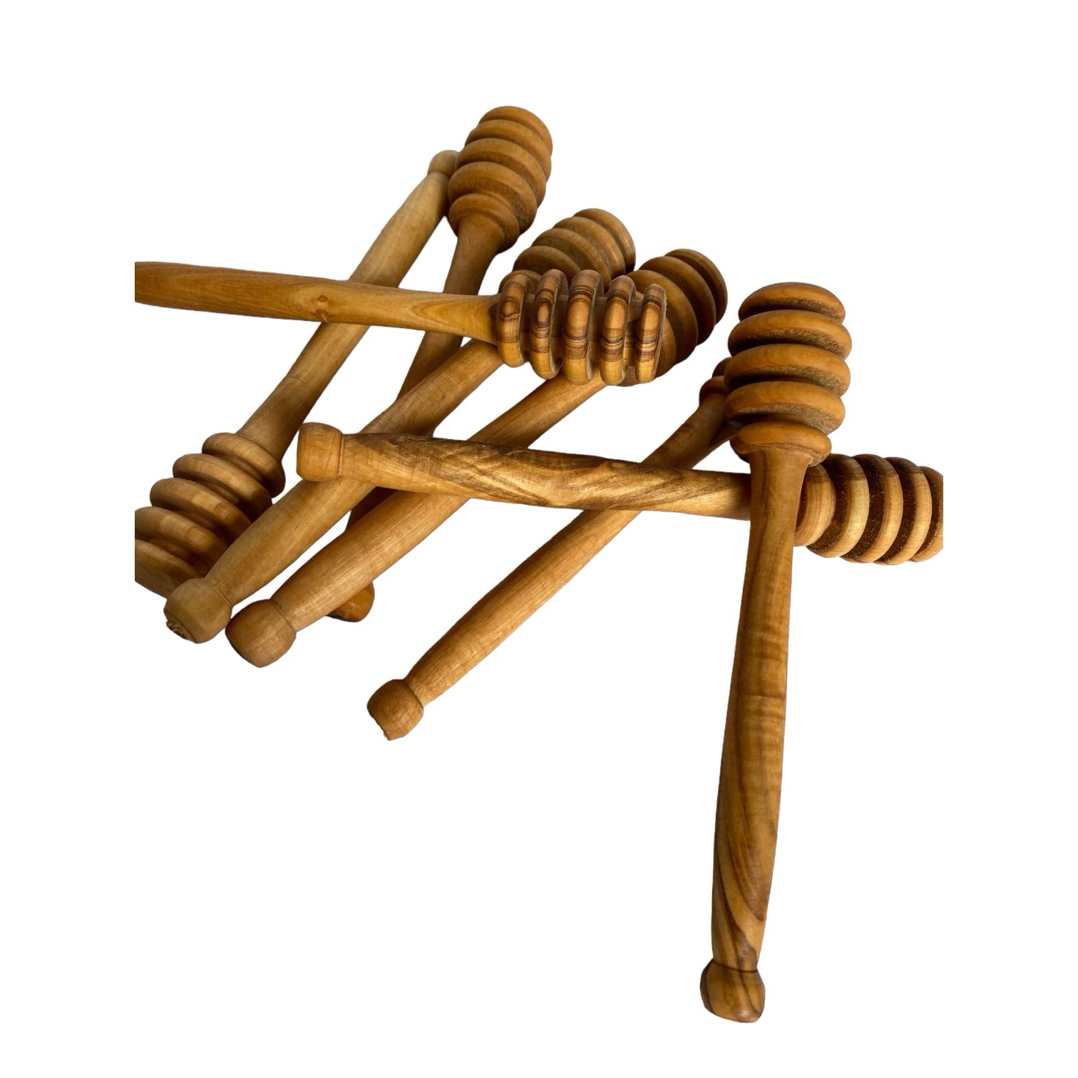 Cuillère de miel en bois d’olivier modèle Djerba