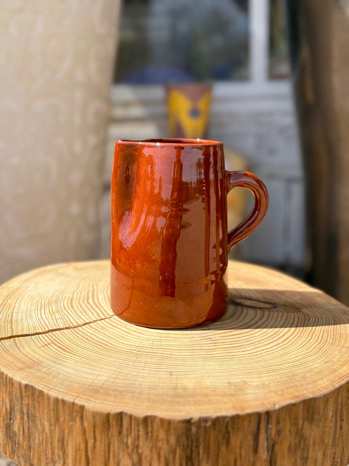 CRUCHE CARAFE PICHET MARRON