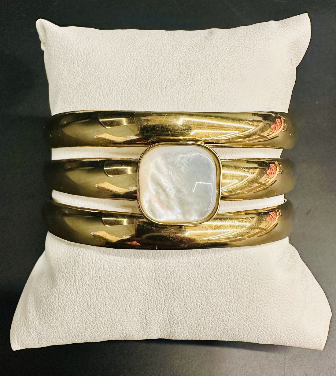 BRACELET JONC MAROCAIN EN ACIER INOXYDABLE