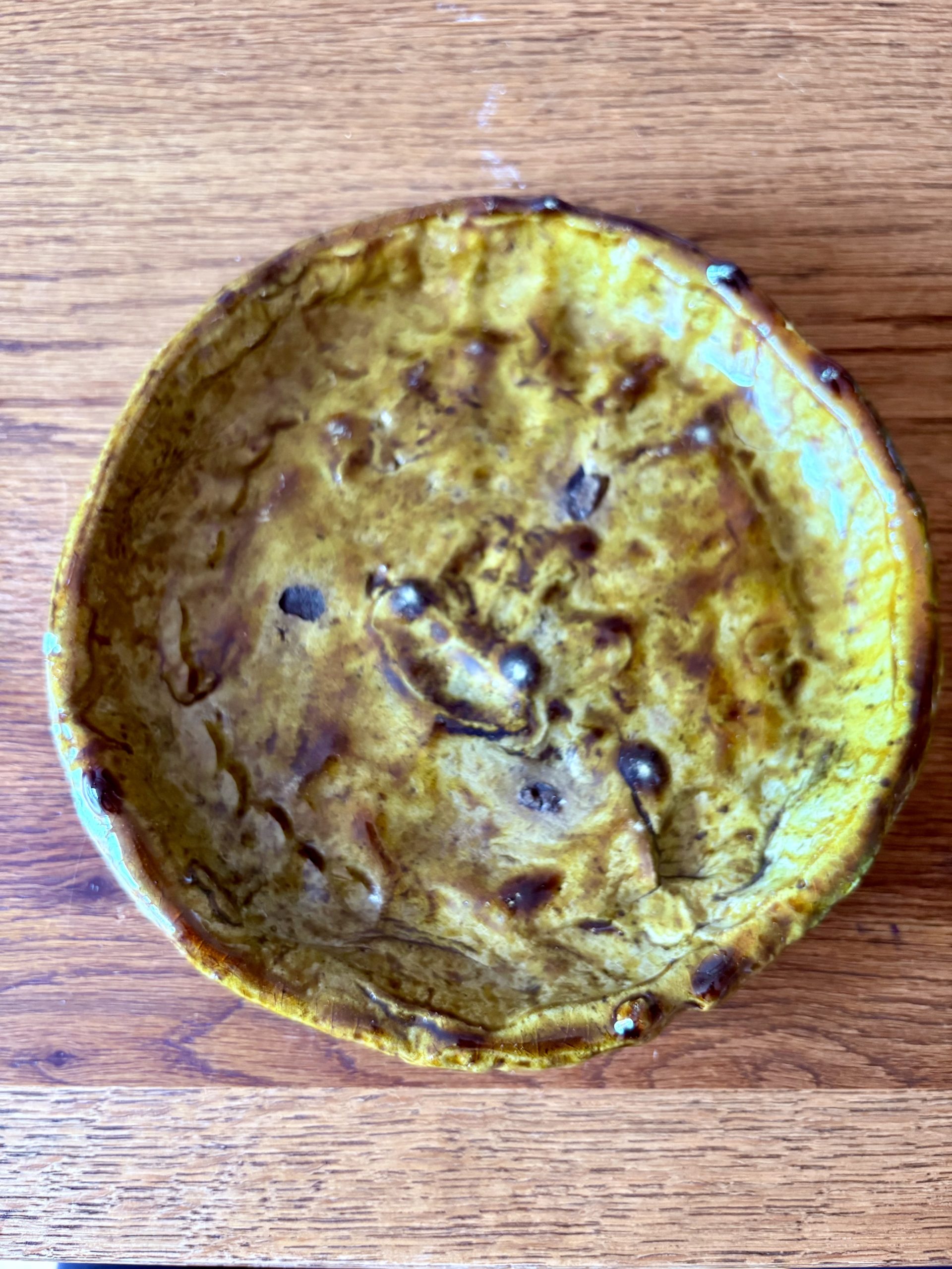 POTERIE TAMEGROUTE - COUPELLE MAROCAINE OCRE