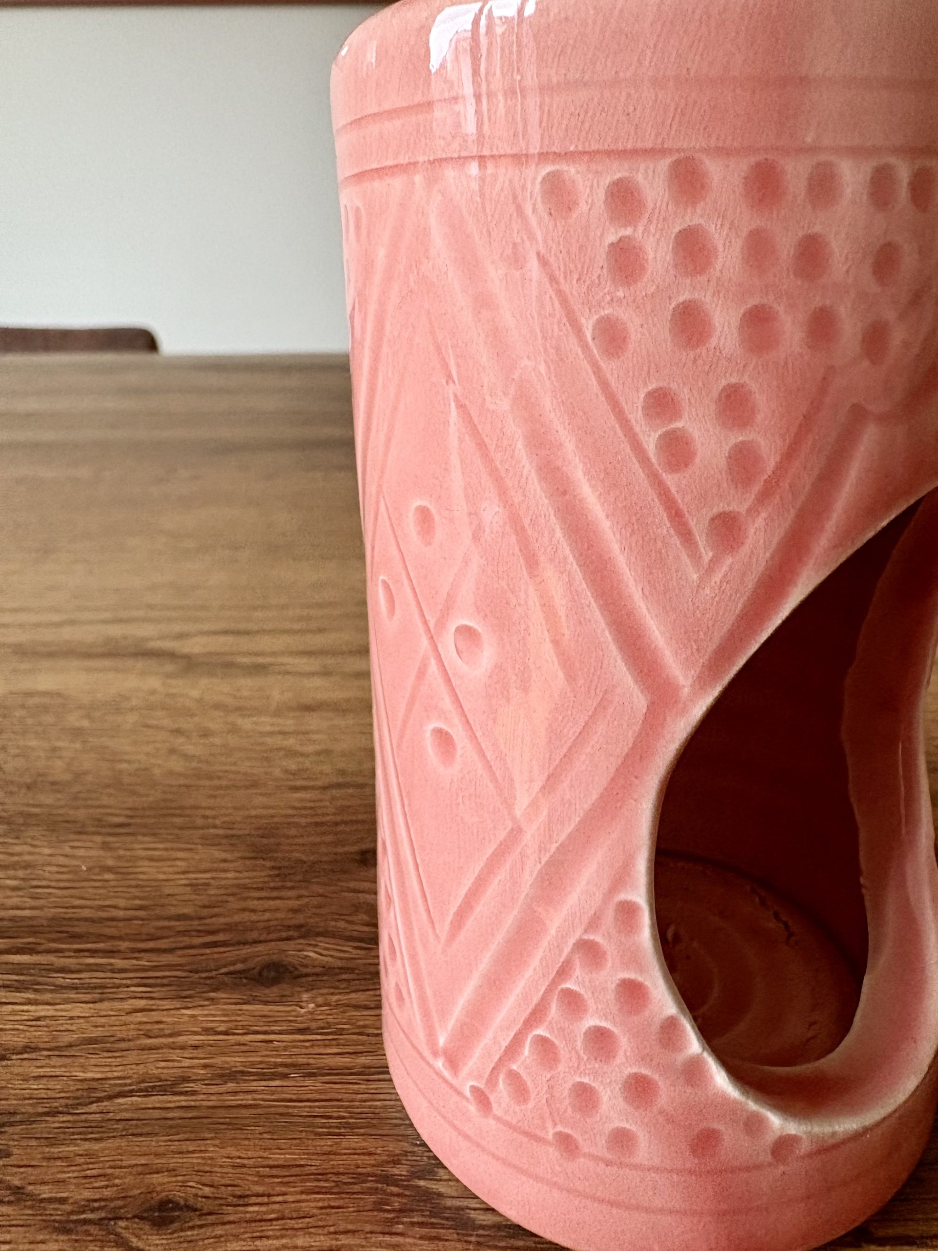 DIFFUSEUR À EMPREINTES ROSE MAROCAIN FAIT MAIN