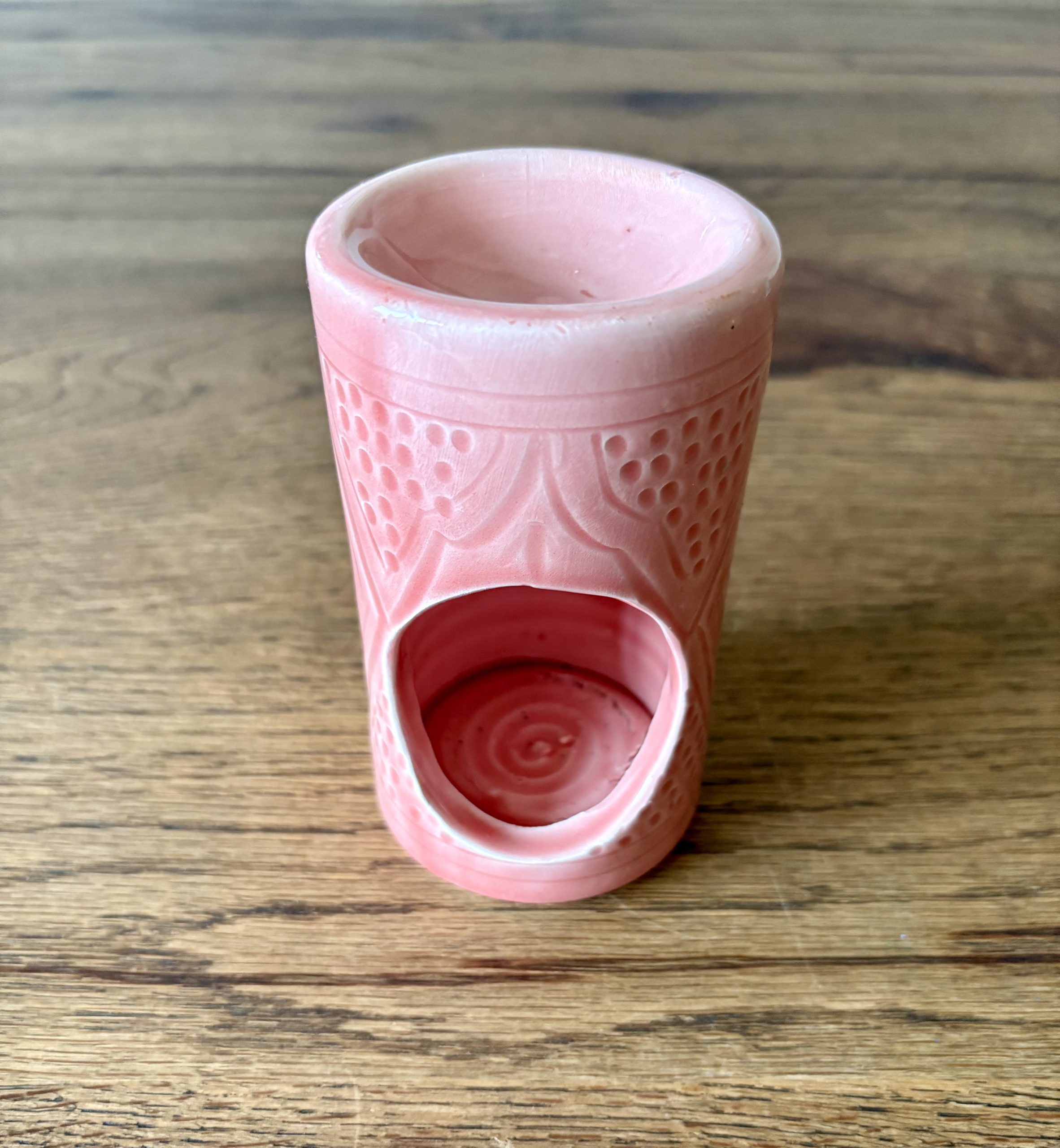 DIFFUSEUR À EMPREINTES ROSE MAROCAIN FAIT MAIN