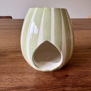 DIFFUSEUR RAYÉ VERT MAROCAIN FAIT MAIN