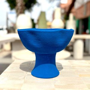 COUPE VAGUELETTE BLEU MAJORELLE FAIT MAIN