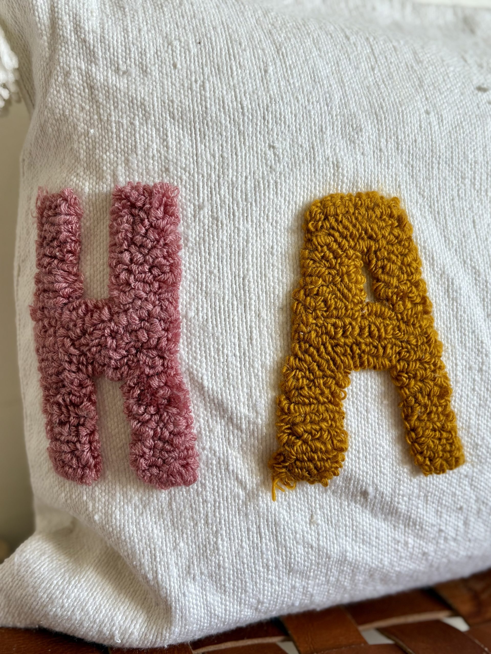 HOUSSE DE COUSSIN MAROCAIN 60x40 EN COTON « HABIBI » – Image 2