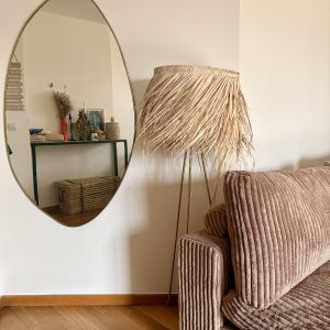 ABAT JOUR EN FIBRE NATURELLE À CHEVEUX FAIT MAIN