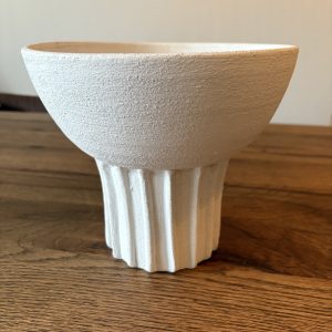 COUPE CRÉNEAUX BLANC FAIT MAIN