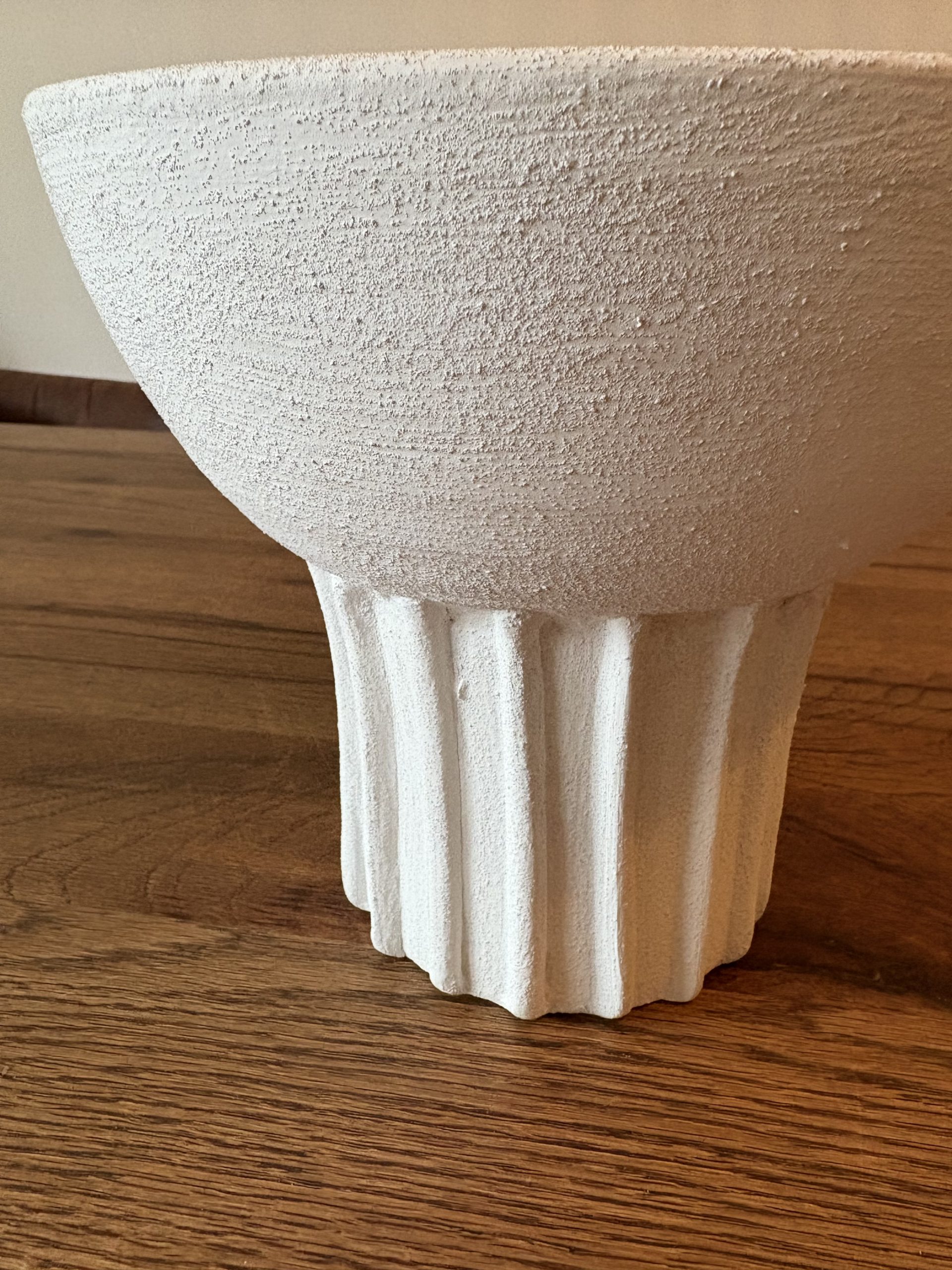 COUPE CRÉNEAUX BLANC FAIT MAIN