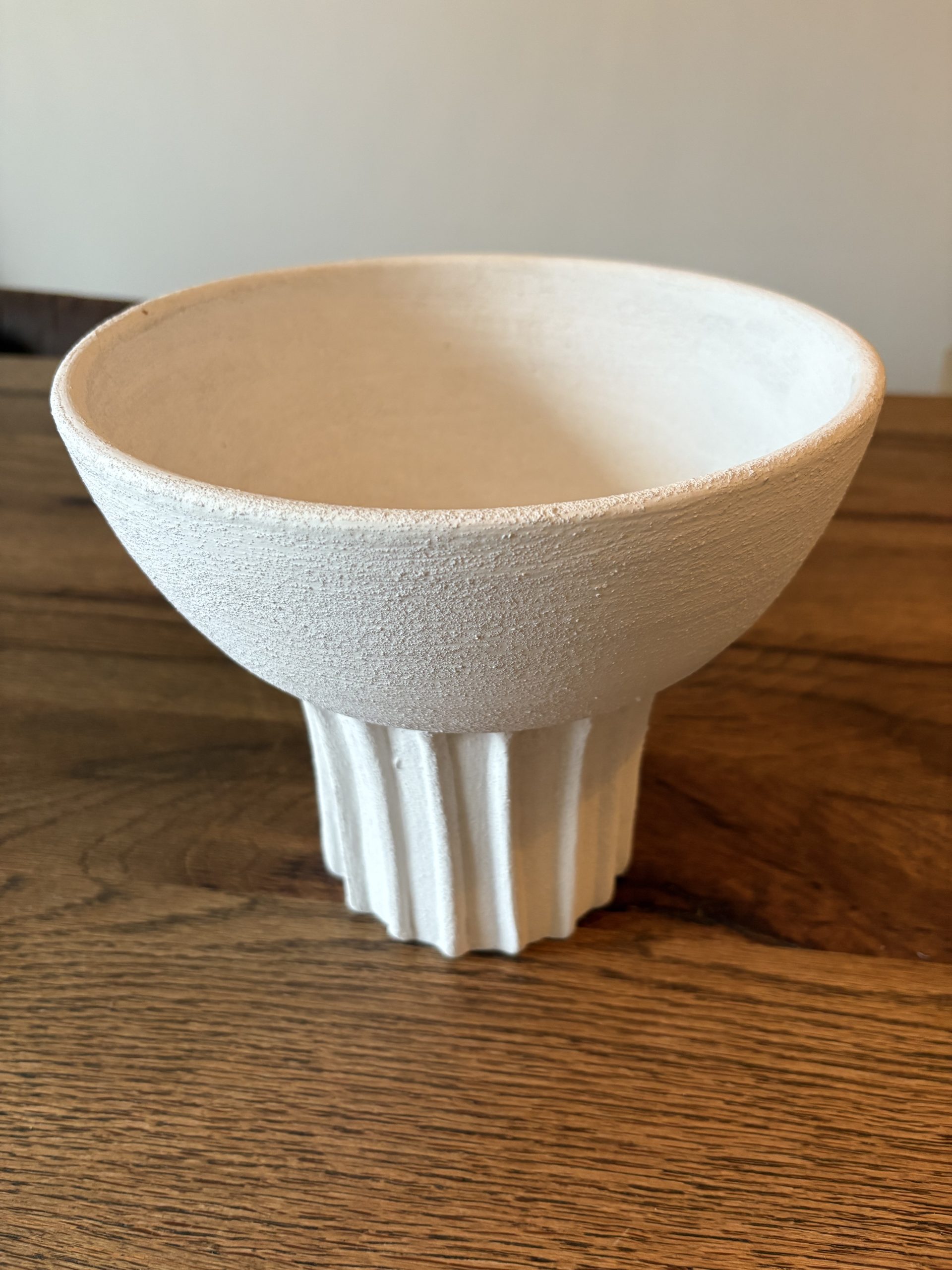 COUPE CRÉNEAUX BLANC FAIT MAIN