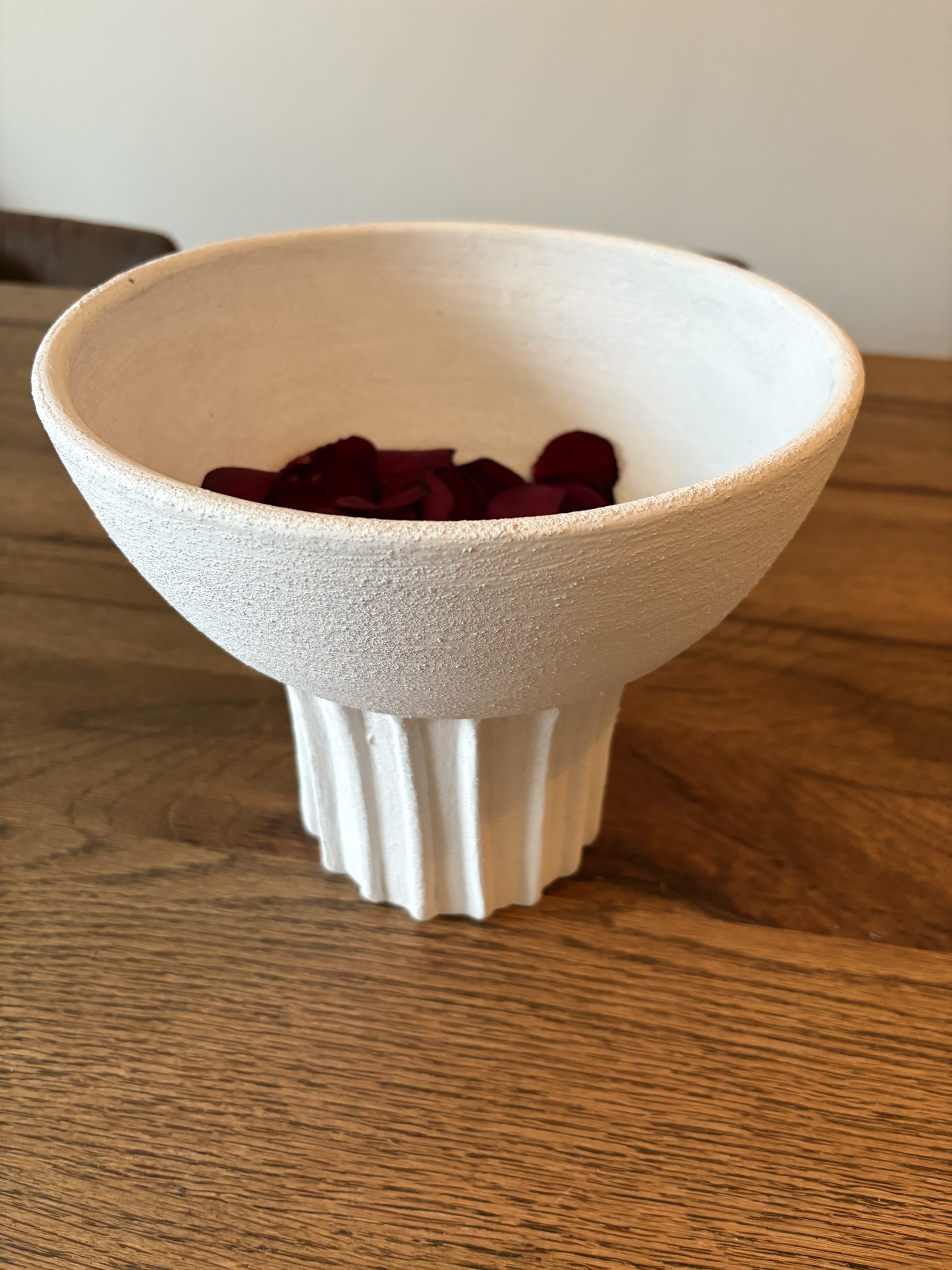 COUPE CRÉNEAUX BLANC FAIT MAIN