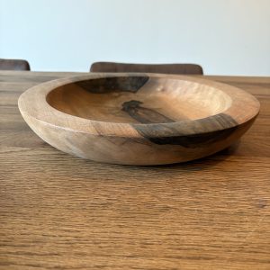 Grand plat en noyer marocain