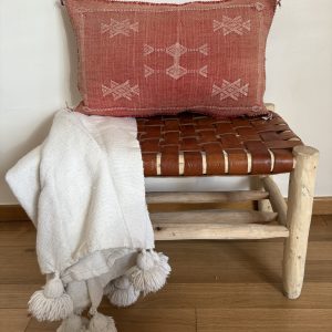 HOUSSE DE COUSSIN MAROCAIN SABRA TERRACOTTA 60x40
