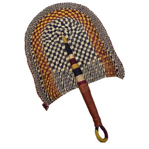 Photo d’un éventail africain coloré