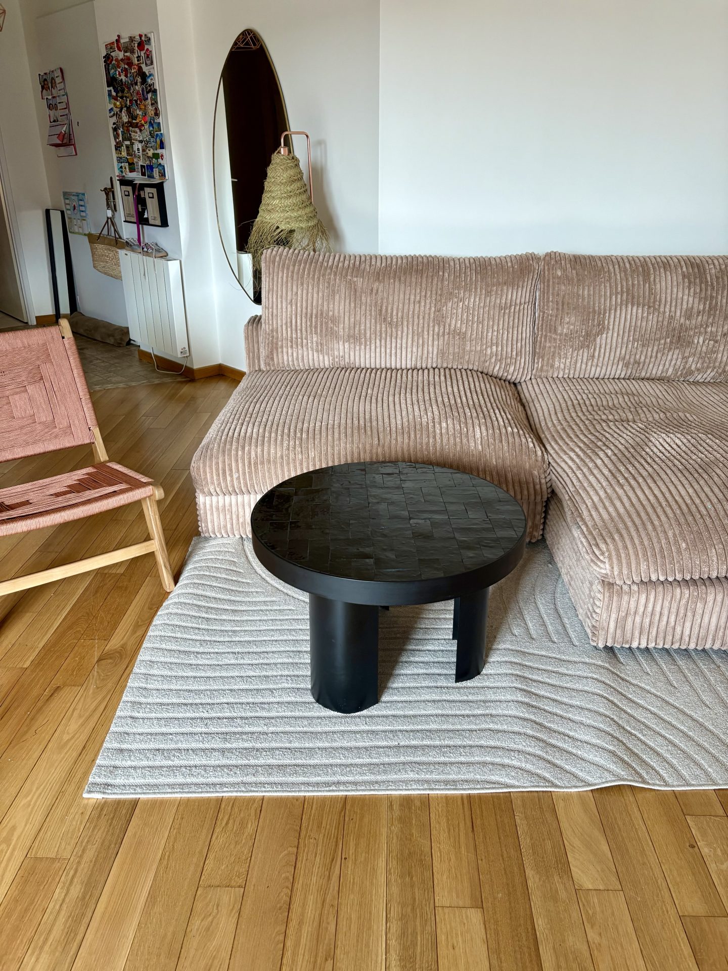 Photo Table basse marocaine en zellige d70 cm