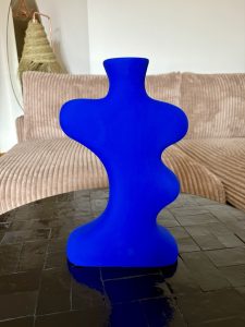 Vase bleu majorelle