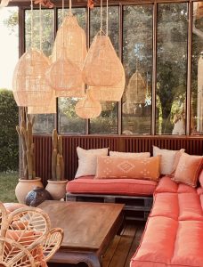 suspension marocaine salon