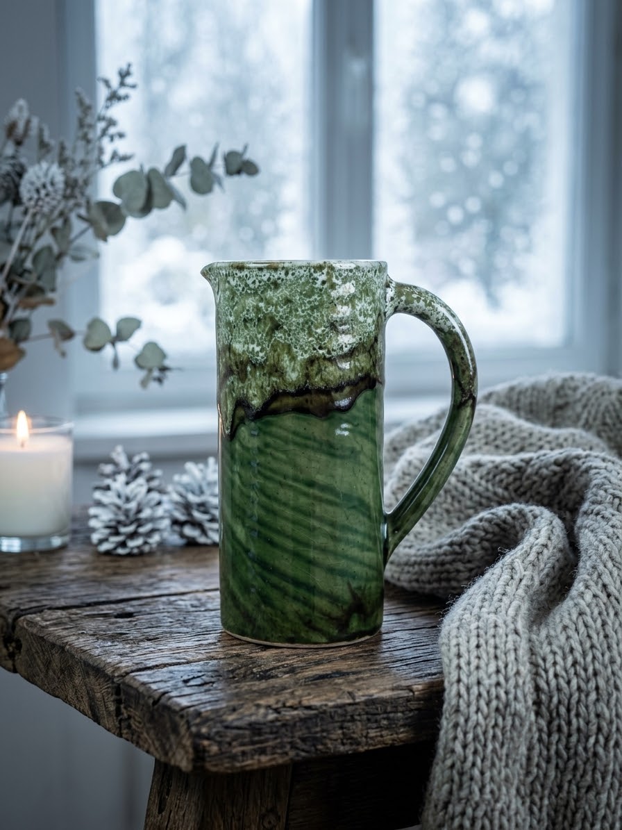 CARAFE MAROCAINE DÉGRADÉ VERT – Image 2